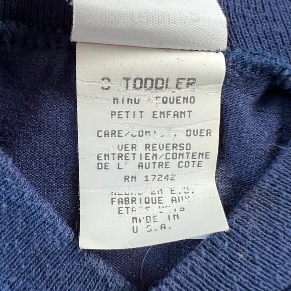 Syracuse University Vintage kids toddler V-neck shirt size 3T SU Orangemen - Picture 5 of 6